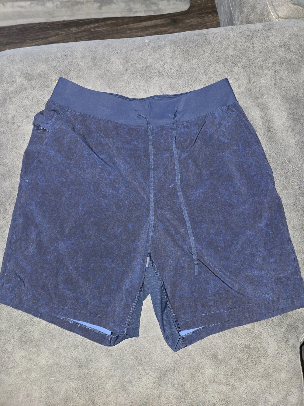 Men's Lululemon Pace Breaker Shorts In Navy